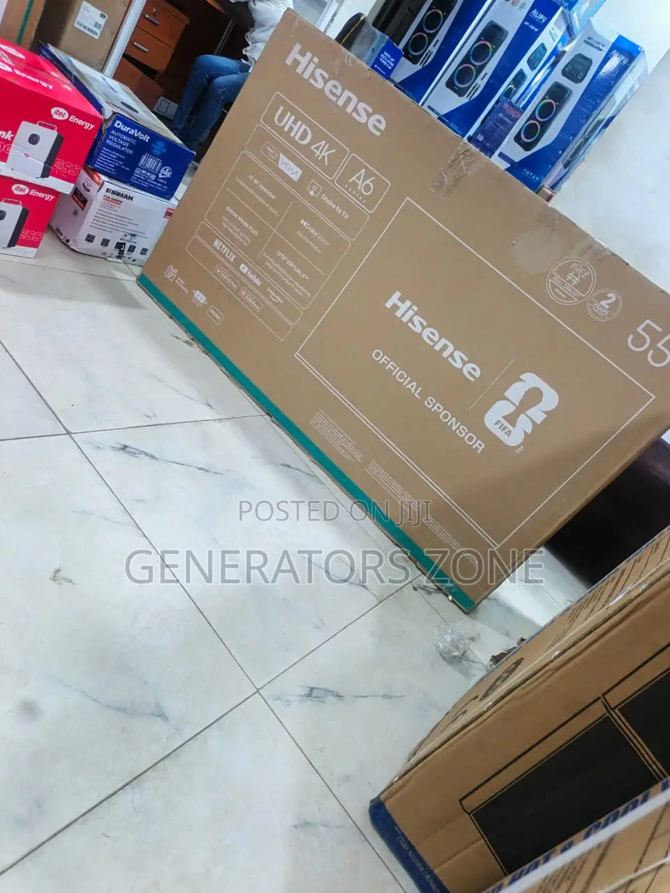 Hisense 55a6q Smart Tv With Voice Control