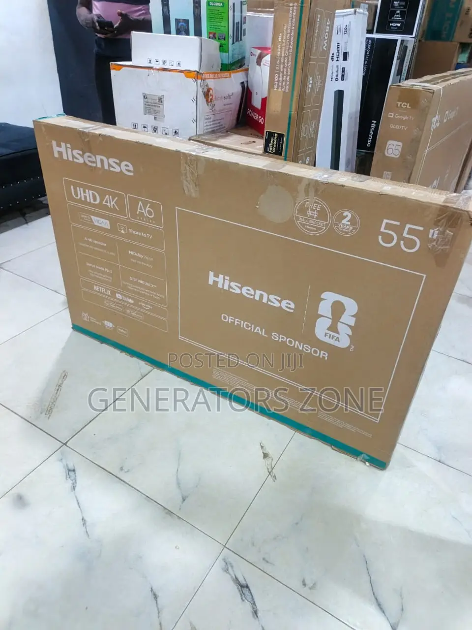 Hisense 55 Inch Smart Led Tv With Hdmi