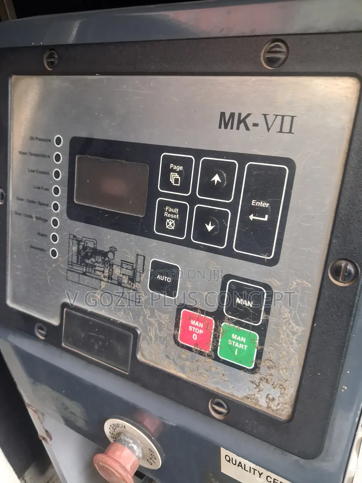 150kva 1106 Perkins Diesel Generator Set