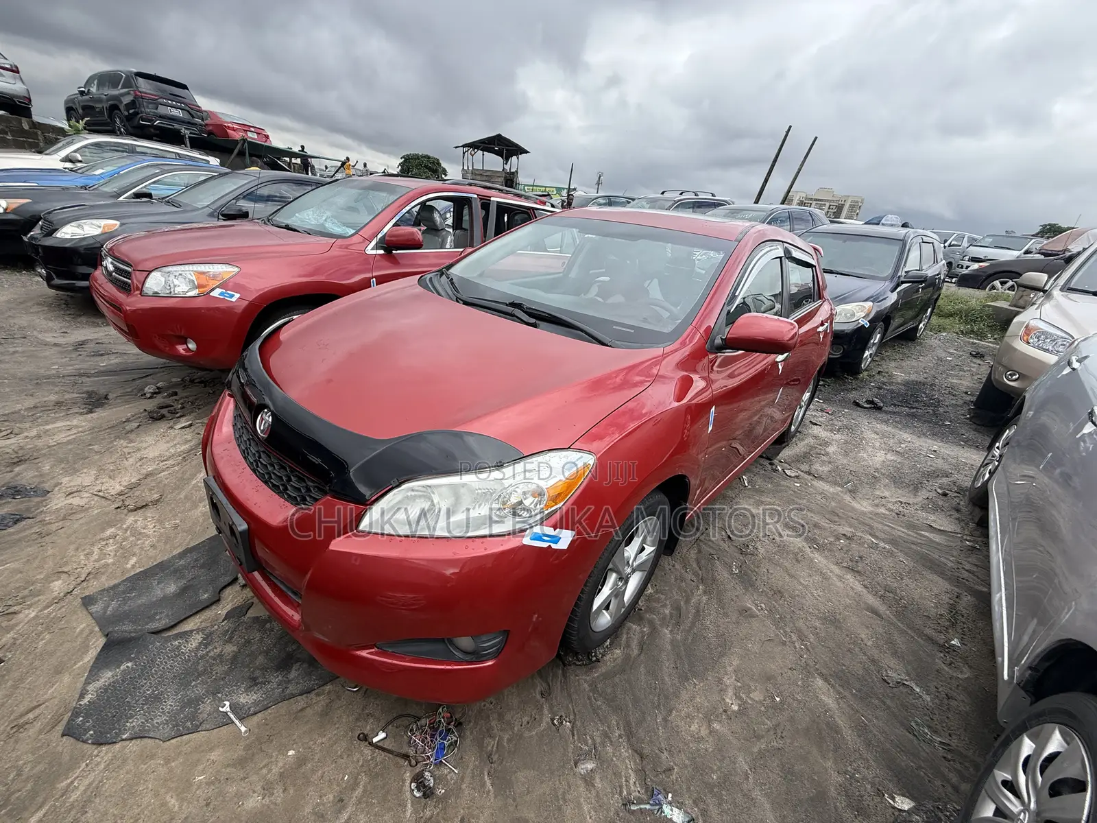 Toyota Matrix S Hatchback AWD (2.4L 4cyl) 2014 Red