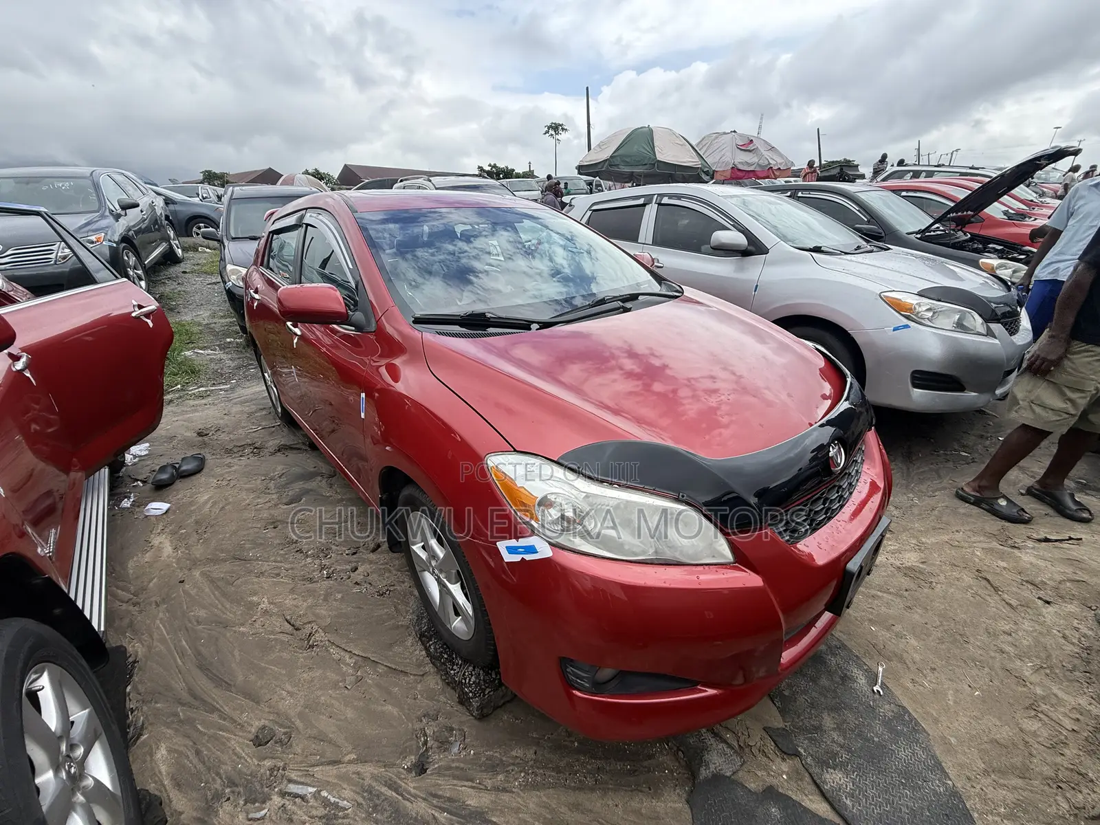 Toyota Matrix S Hatchback AWD (2.4L 4cyl) 2014 Red