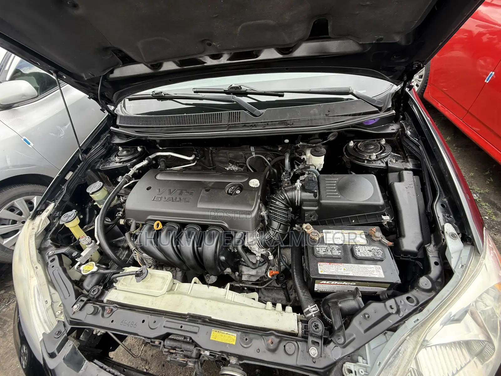 Toyota Matrix Hatchback FWD (1.8L 4cyl 5M) 2008 Black