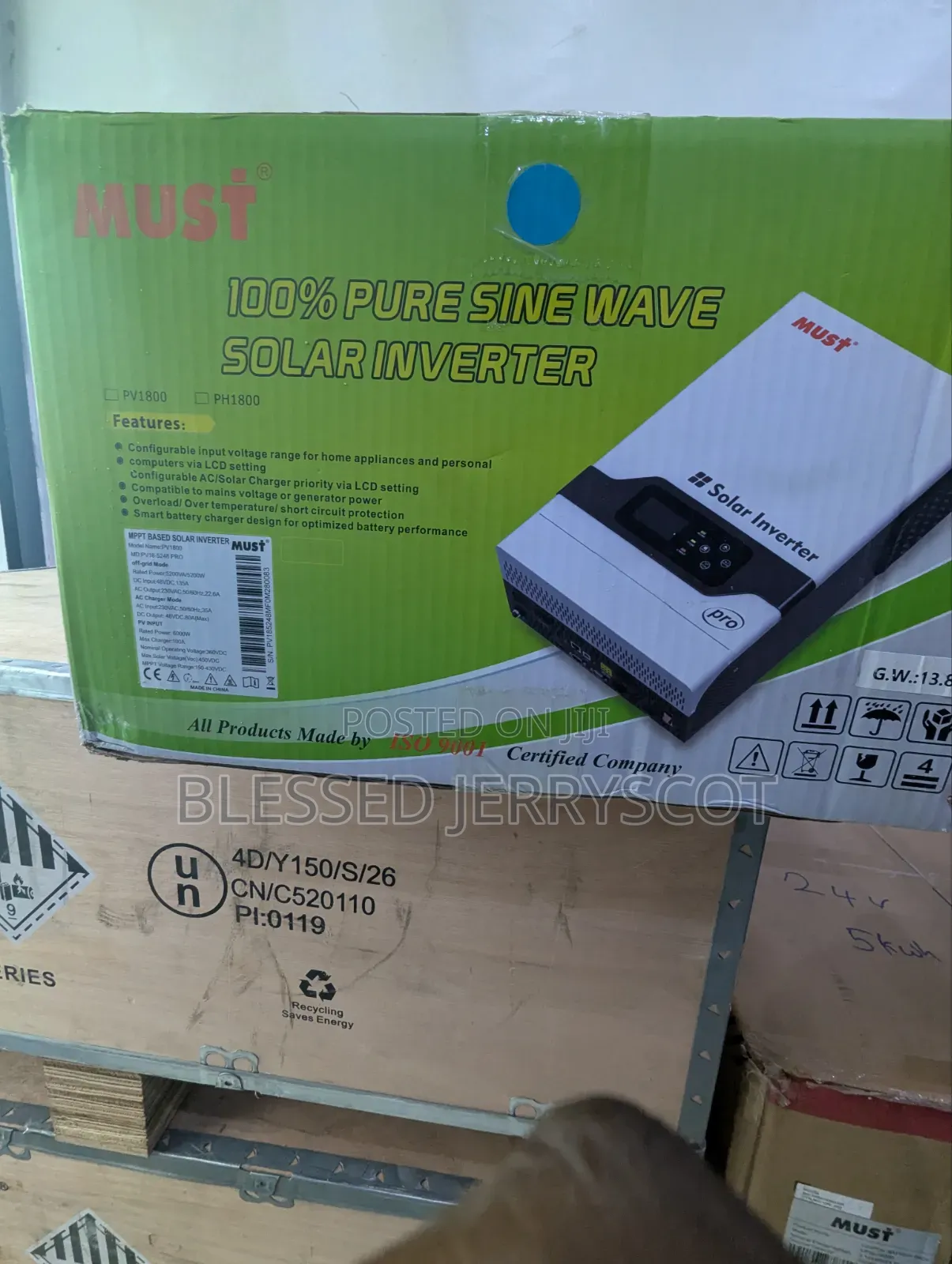 Must 5kva 48v Hybrid Solar Inverters Available in Stock.