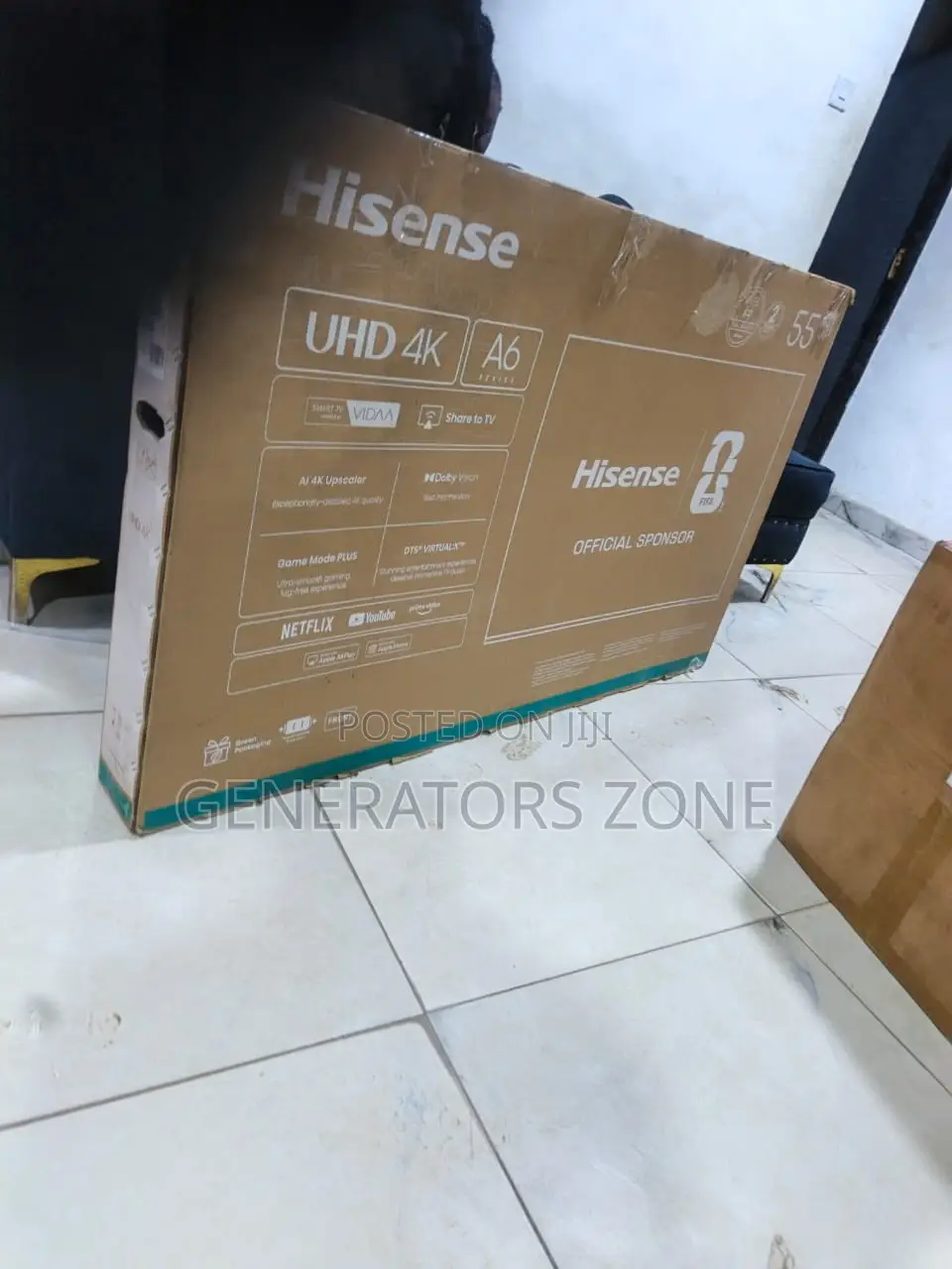 Hisense 55 Inch Smart Tv Model 55a6q for Next-Level Entertainment