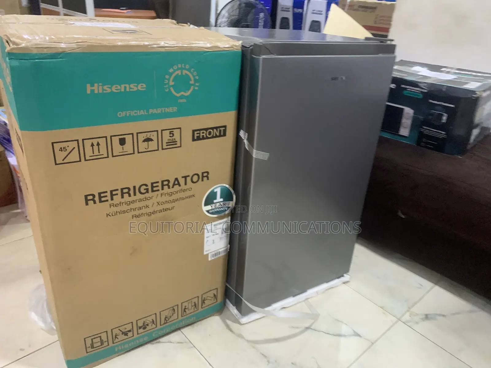 Hisense 093dr 90-Litre Single Door Fridge – Ideal for Bedrooms, Office