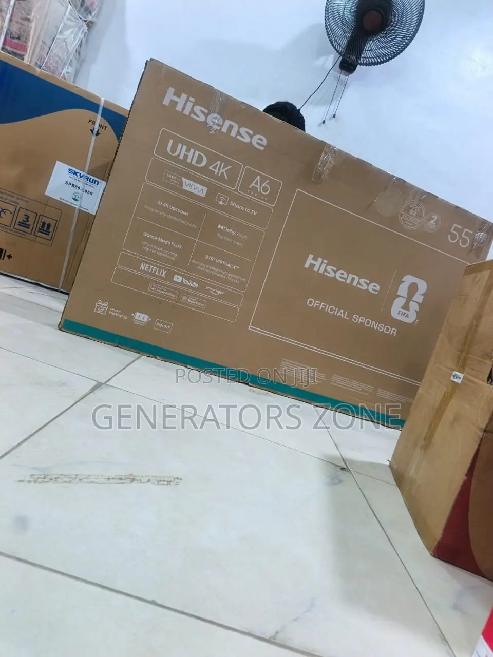 Hisense 55 Inch Smart Tv Model 55a6q for High-Definition Entertainm