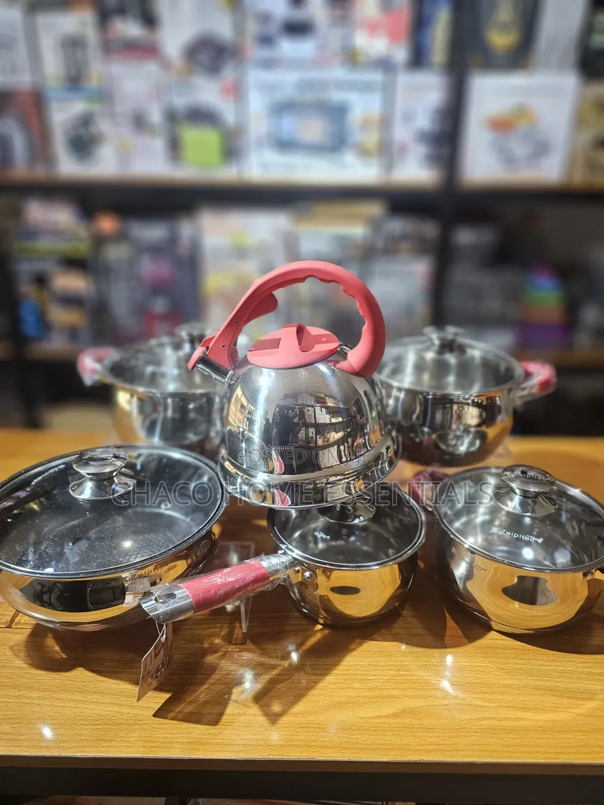 Zeipiteir Stainless Steel Cookware / Pot Set