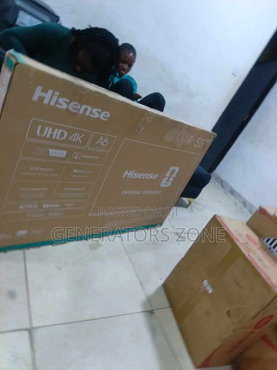 Hisense 55 Inch Smart Tv Model 55a6q With Intelligent Smart Feature