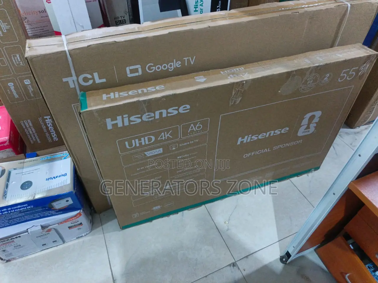 Hisense 55 Inch Smart Tv Model 55a6q With Advanced Display Technolo