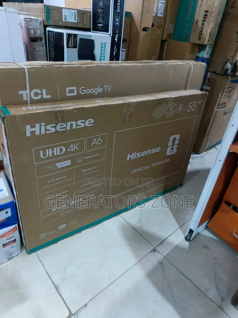 Hisense 55 Inch Smart Tv Model 55a6q With Advanced Display Technolo