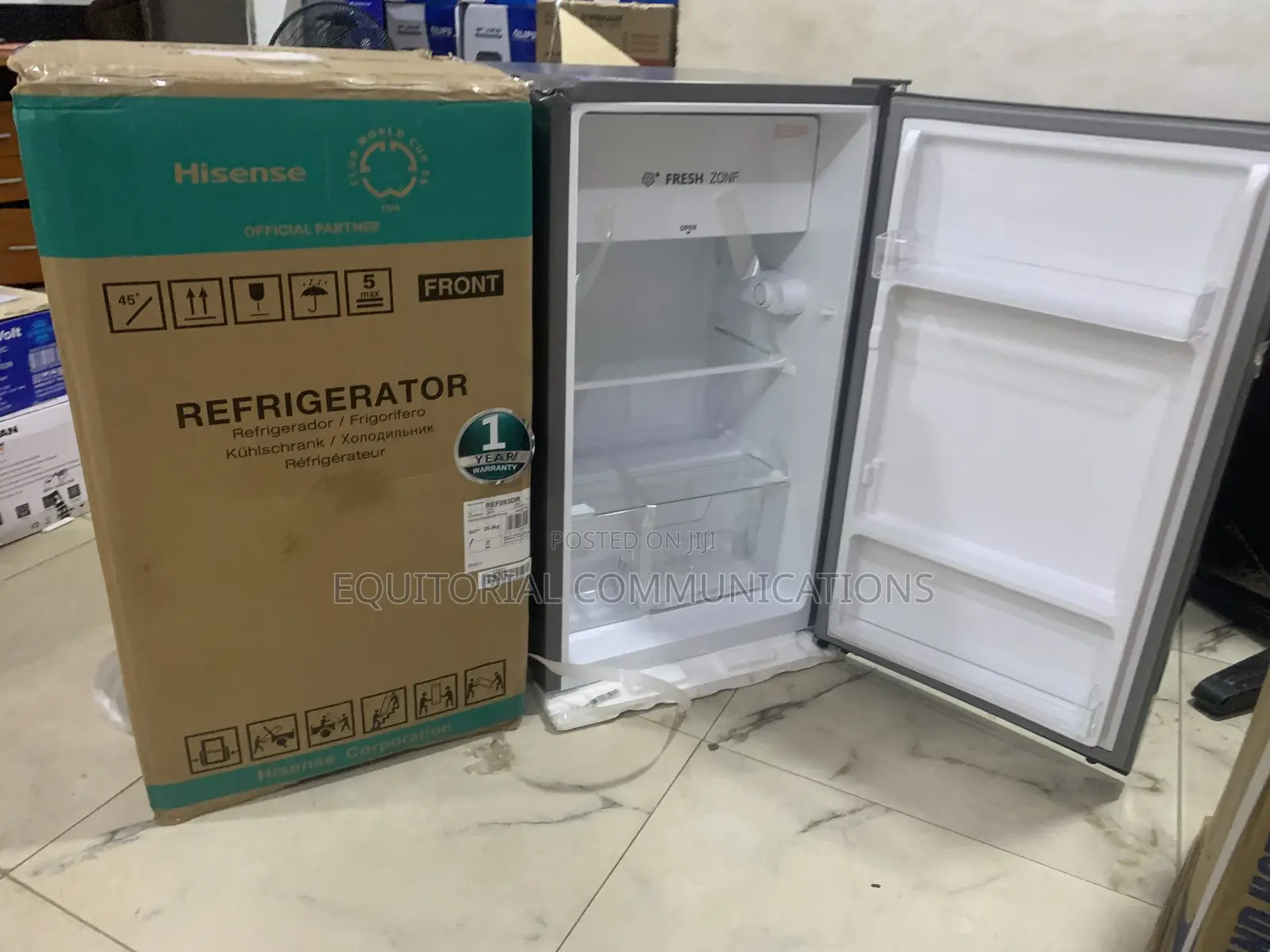 Hisense 90l Refrigerator Ref093dr – Single Door Mini Fridge for Home,