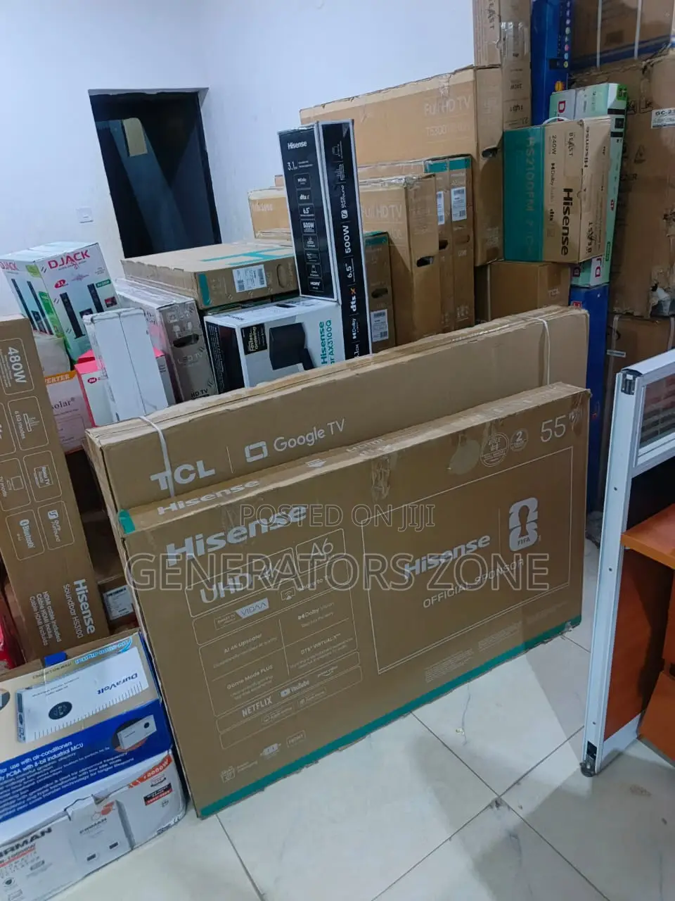 Hisense 55 Inch Smart Tv Model 55a6q With Fast Smart Navigation