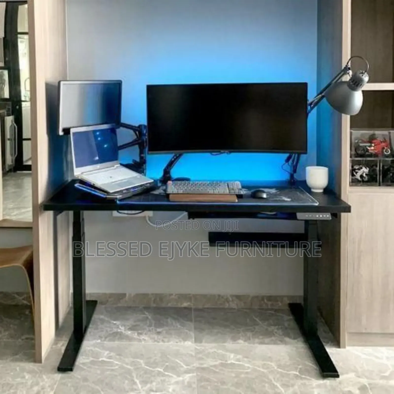 Electric Adjustable Computer Desk -1.4m