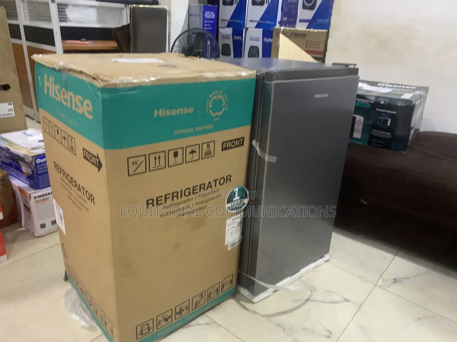 Hisense 093dr 90-Litre Compact Refrigerator – Low Power Consumption Wi