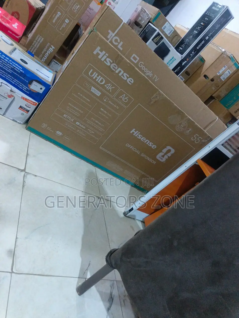 Hisense 55 Inch Smart Tv Model 55a6q With Incredible Detail