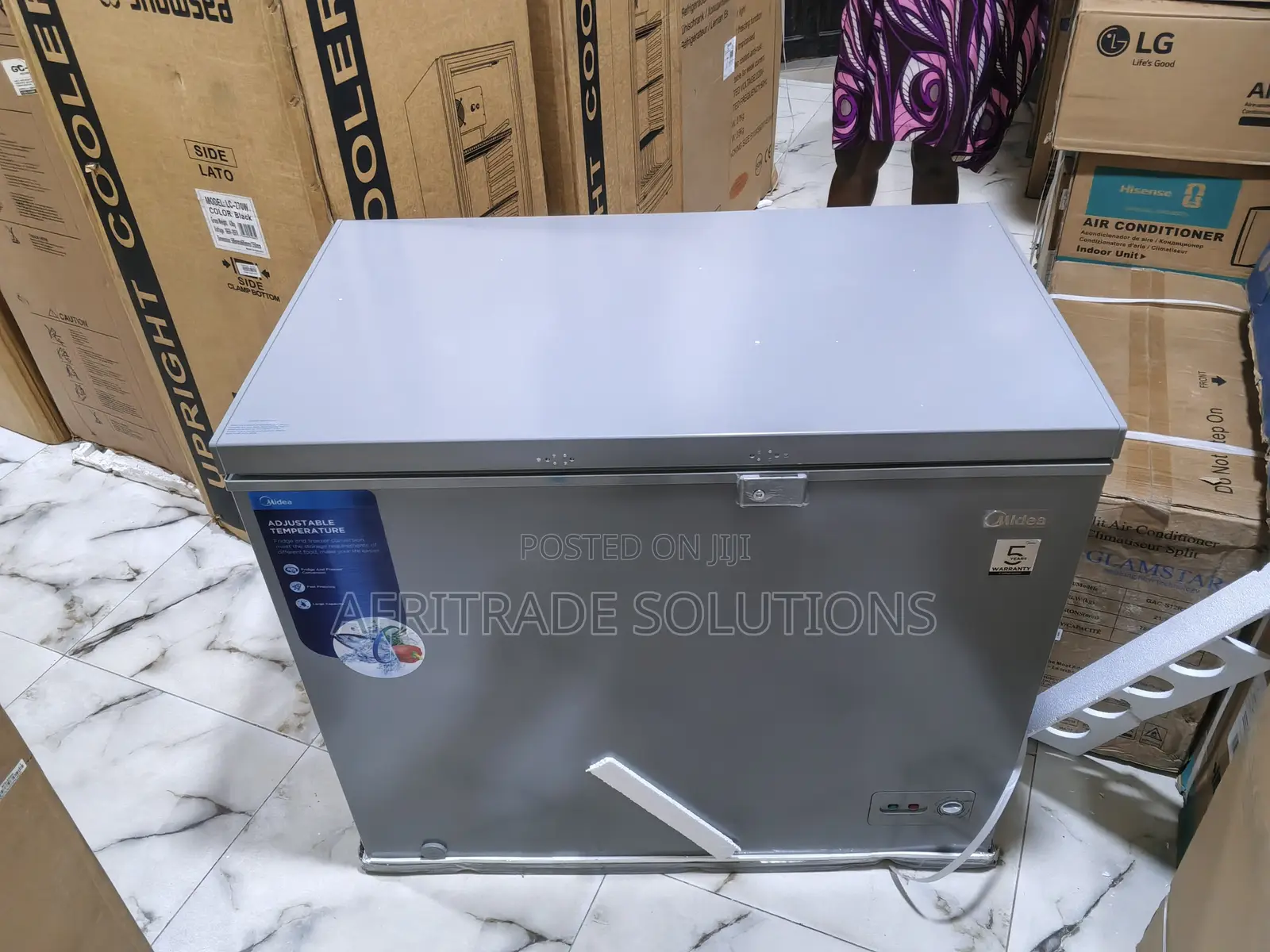 Midea 250 Litres Chest Freezer Mdrc34sfzg43 – Energy Efficient