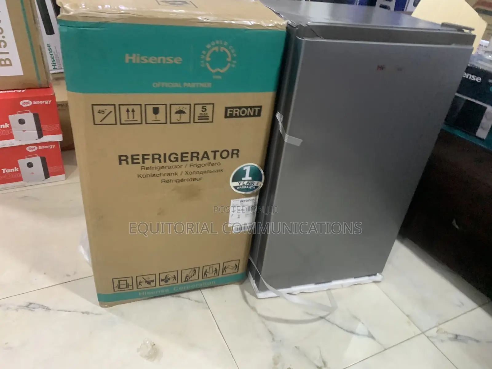 Hisense 90-Litre Refrigerator Ref093dr – Compact Design With Spacious