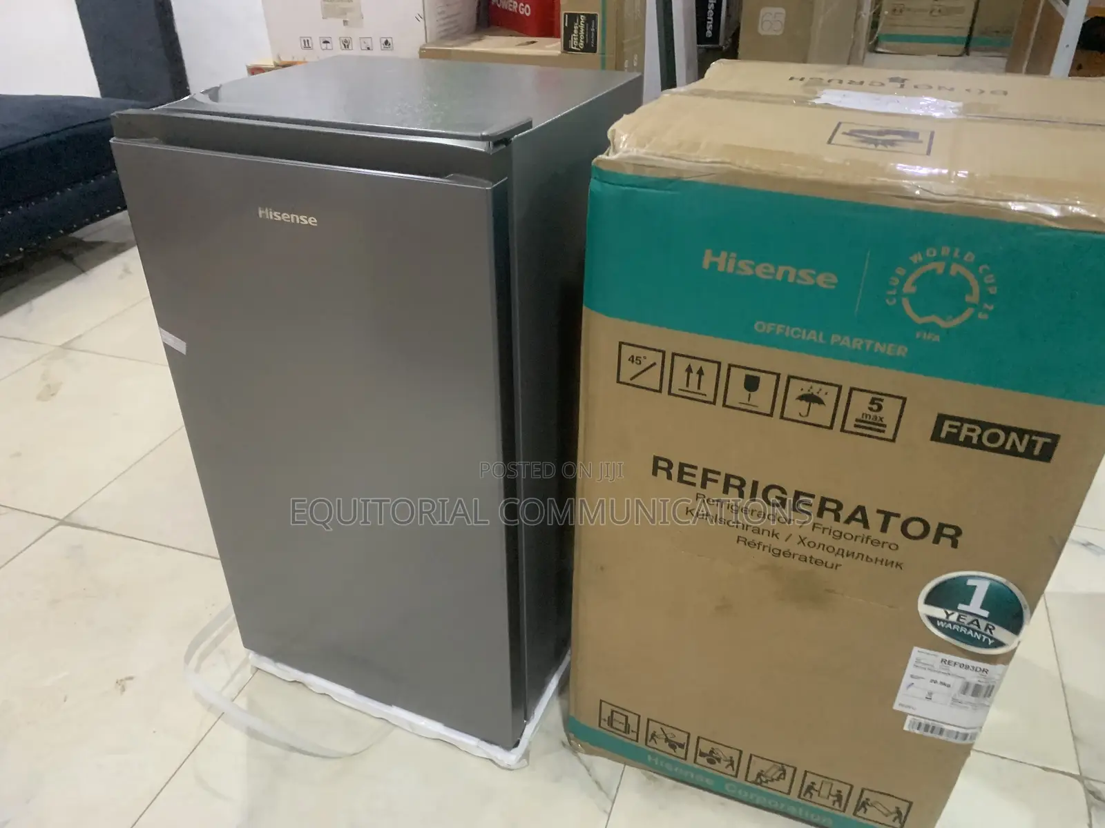 Hisense Ref093dr Single Door Fridge – 90l Capacity With Adjustable She