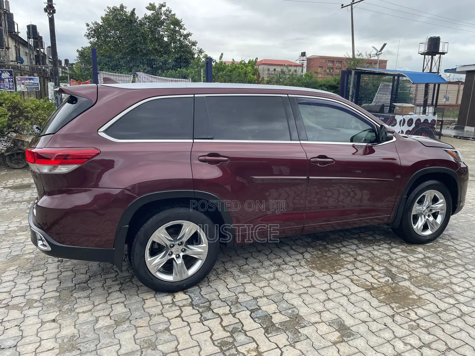 Toyota Highlander Limited 4dr SUV AWD (3.5L 6cyl 6A) 2015 Burgundy