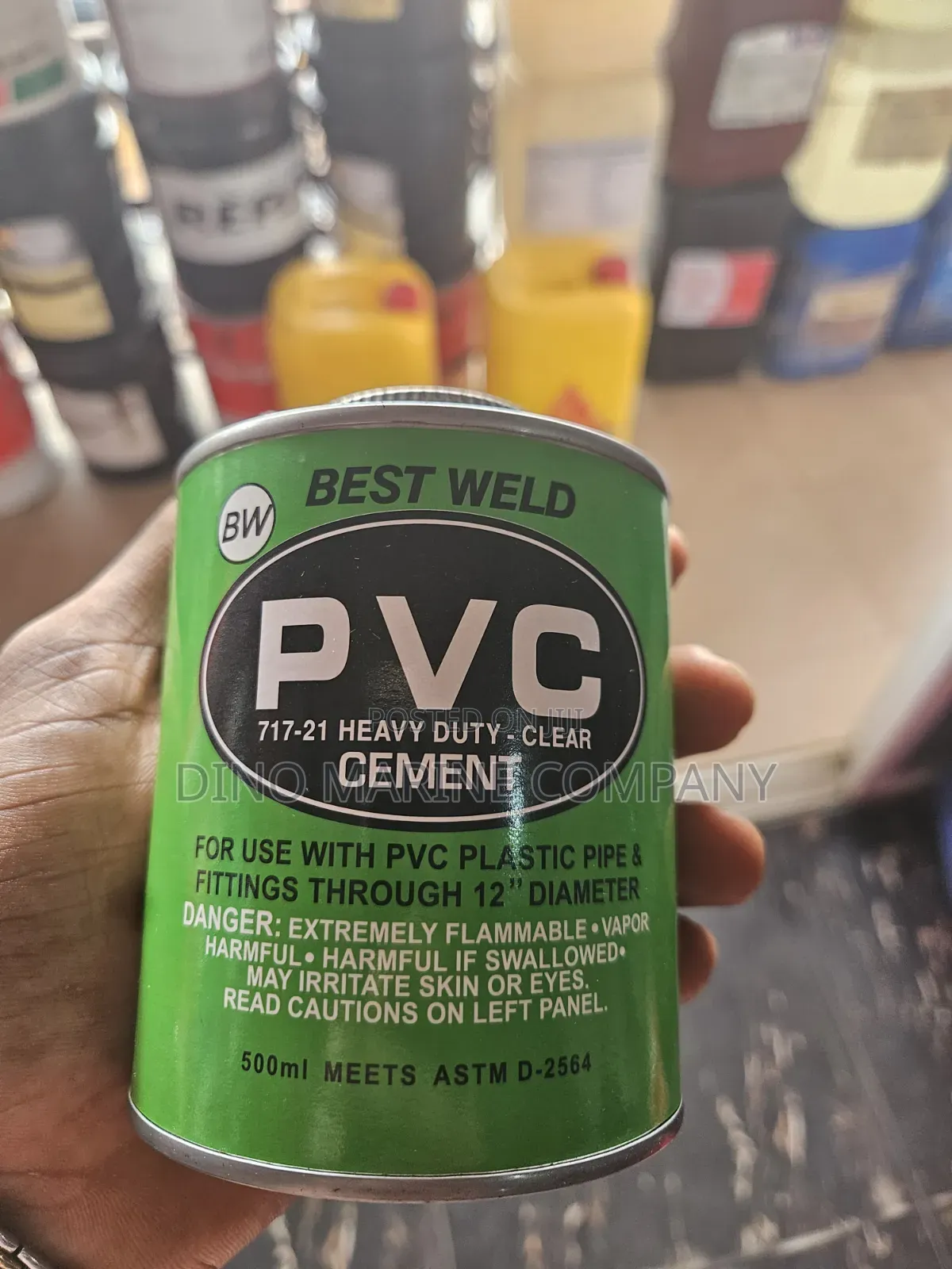 +9 Best Weld PVC 717-21 Heavy Duty Clear Cement