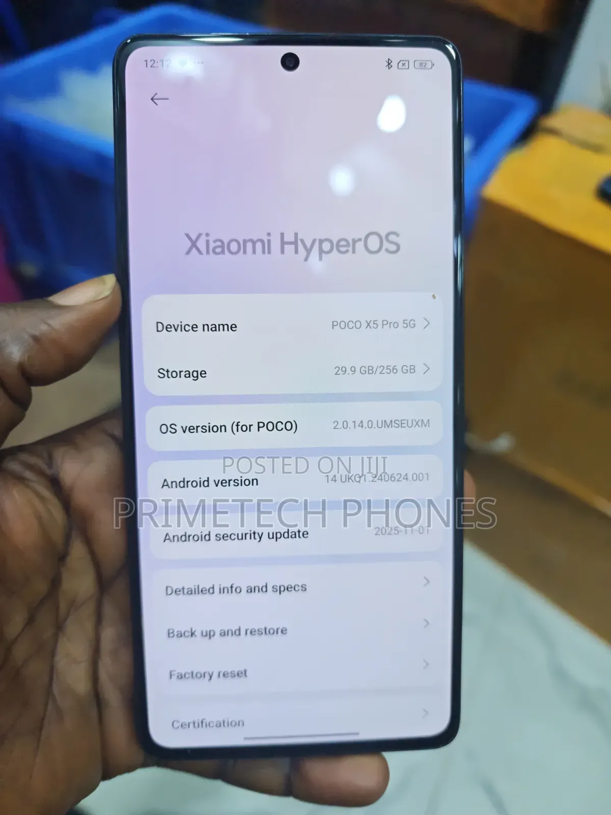 Xiaomi Poco X5 Pro 256 GB Yellow
