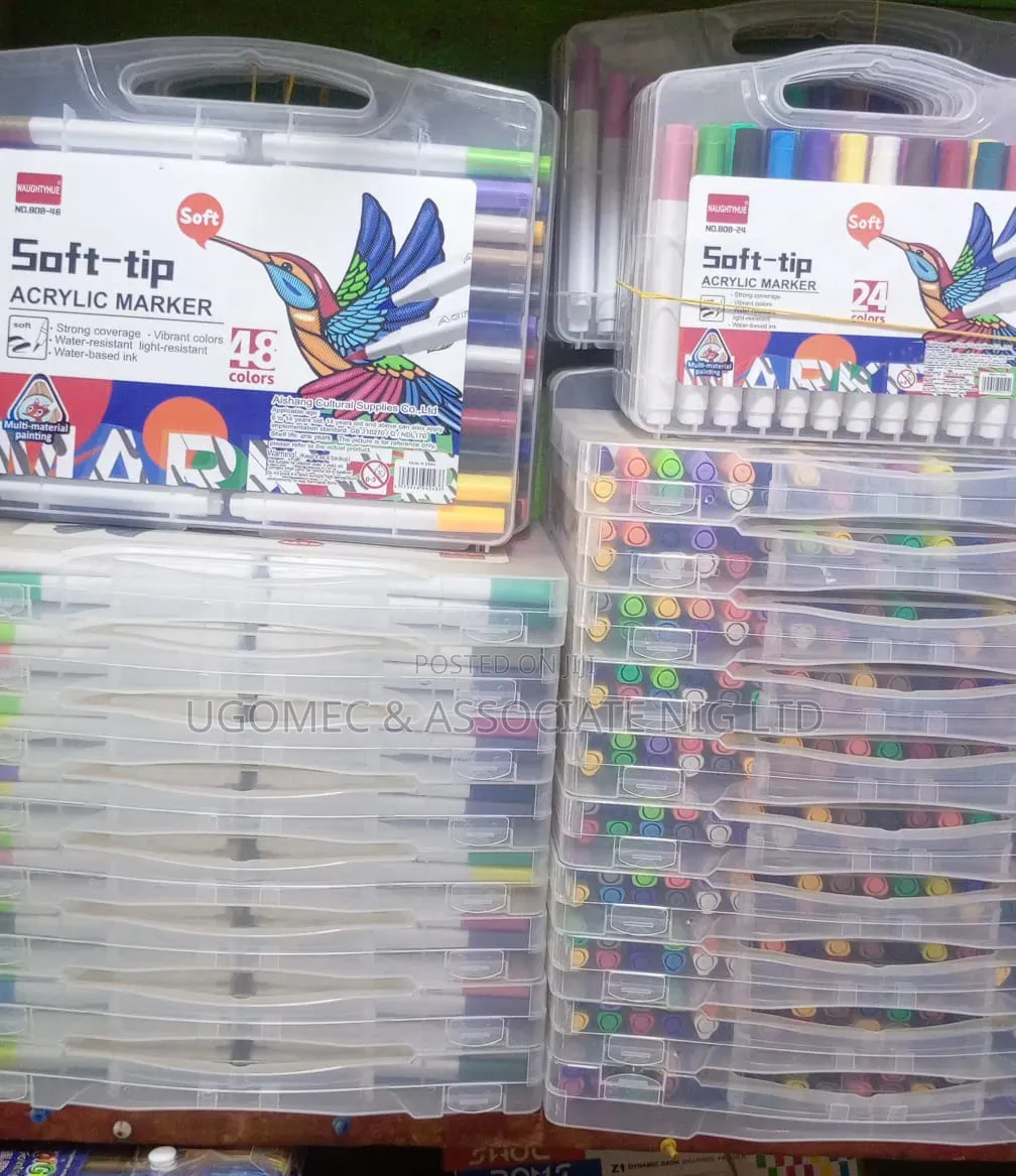 Soft -Tip Acrylic Marker by 12, 36, 48 24