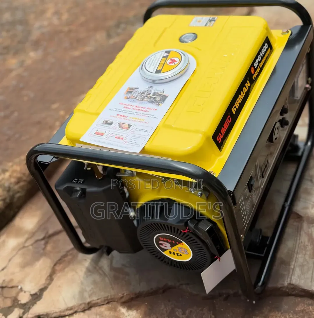 Sumec Firman Generator Model: Spg1800
