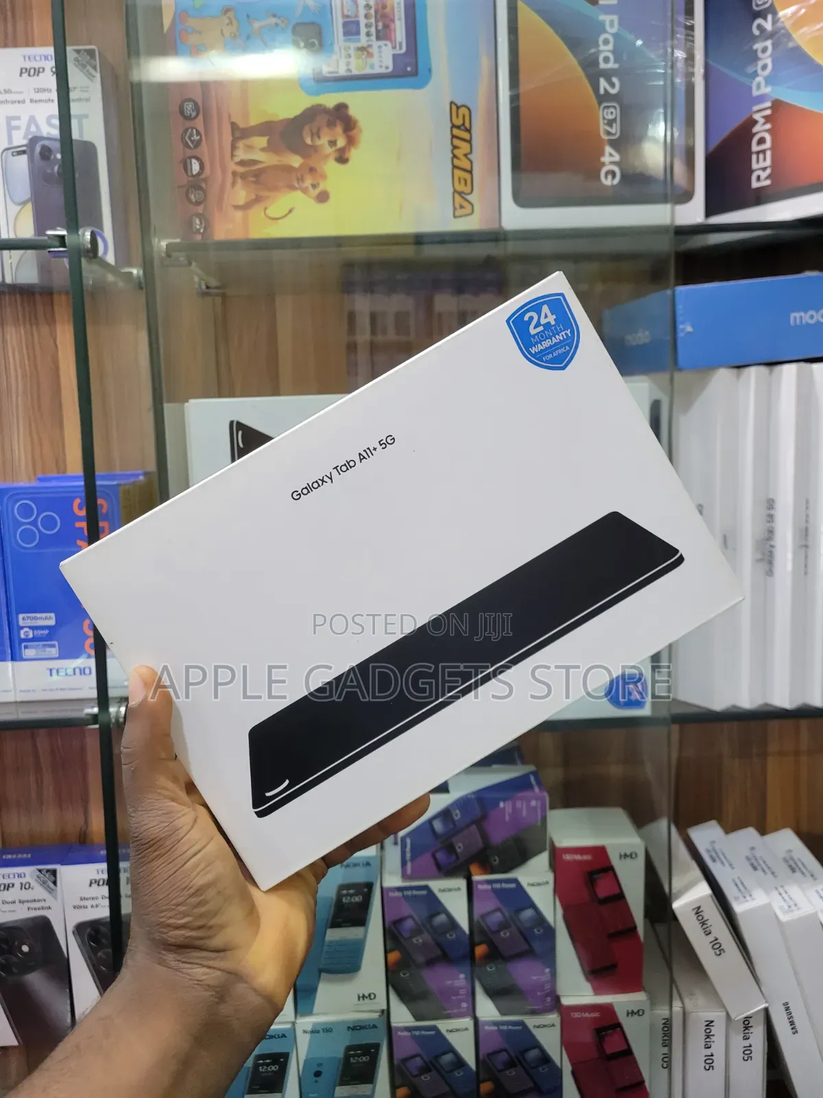 New Samsung Galaxy Tab A11+ 128 GB Black