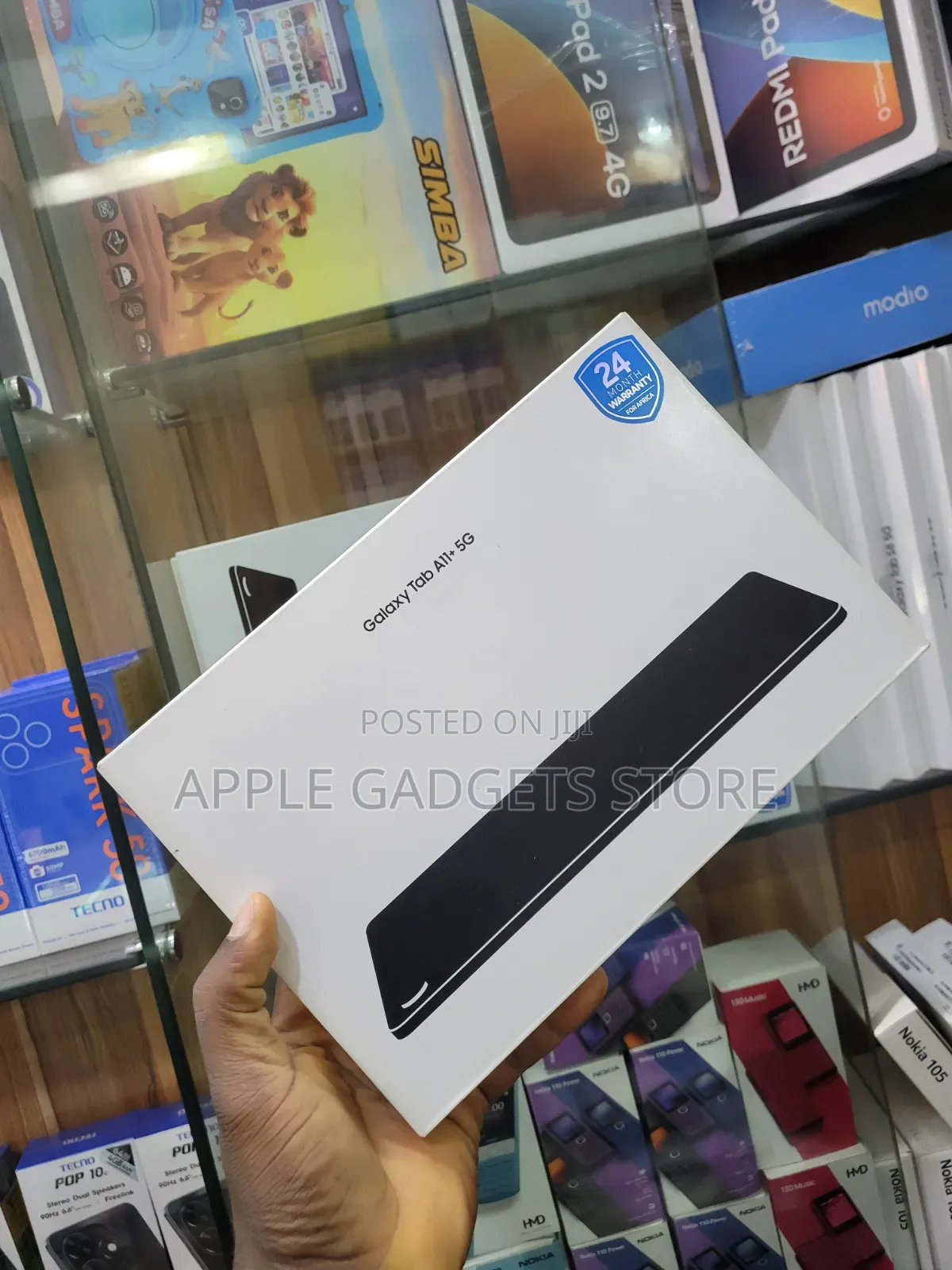New Samsung Galaxy Tab A11+ 128 GB Black