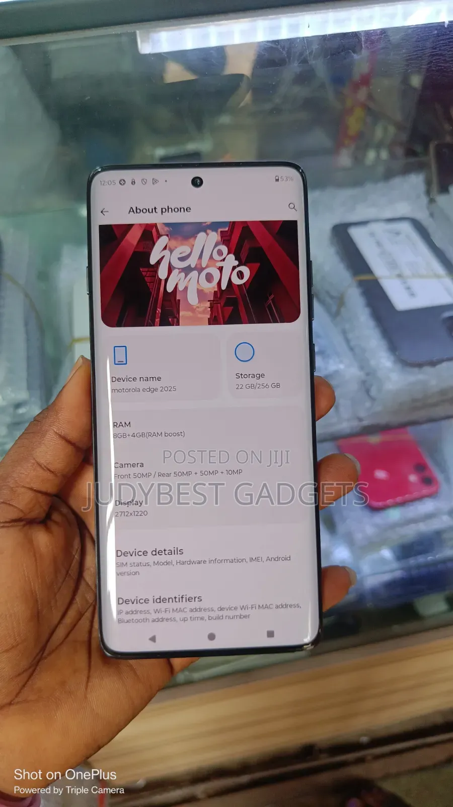 Motorola Edge 2025 256 GB Gray