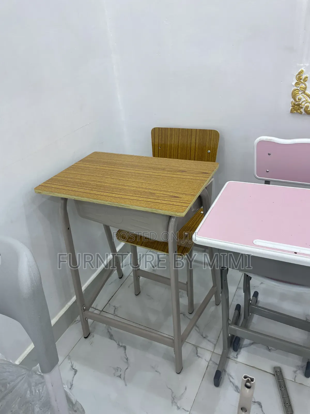 Premium Single Student Desk Chair Set – Heavy Duty Adjustable!