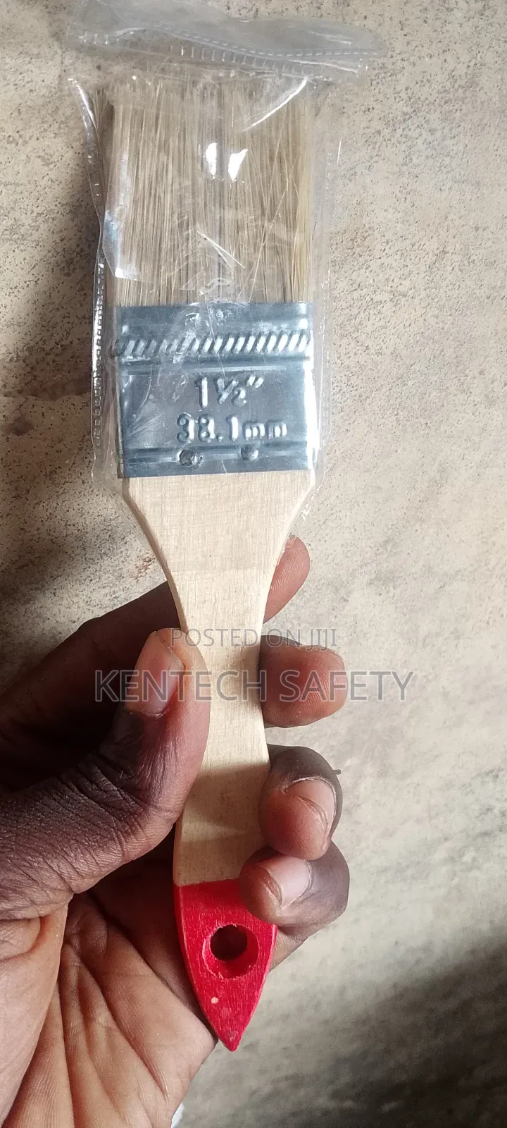 Paint Brush 1 Inch and Half Paint Brush White