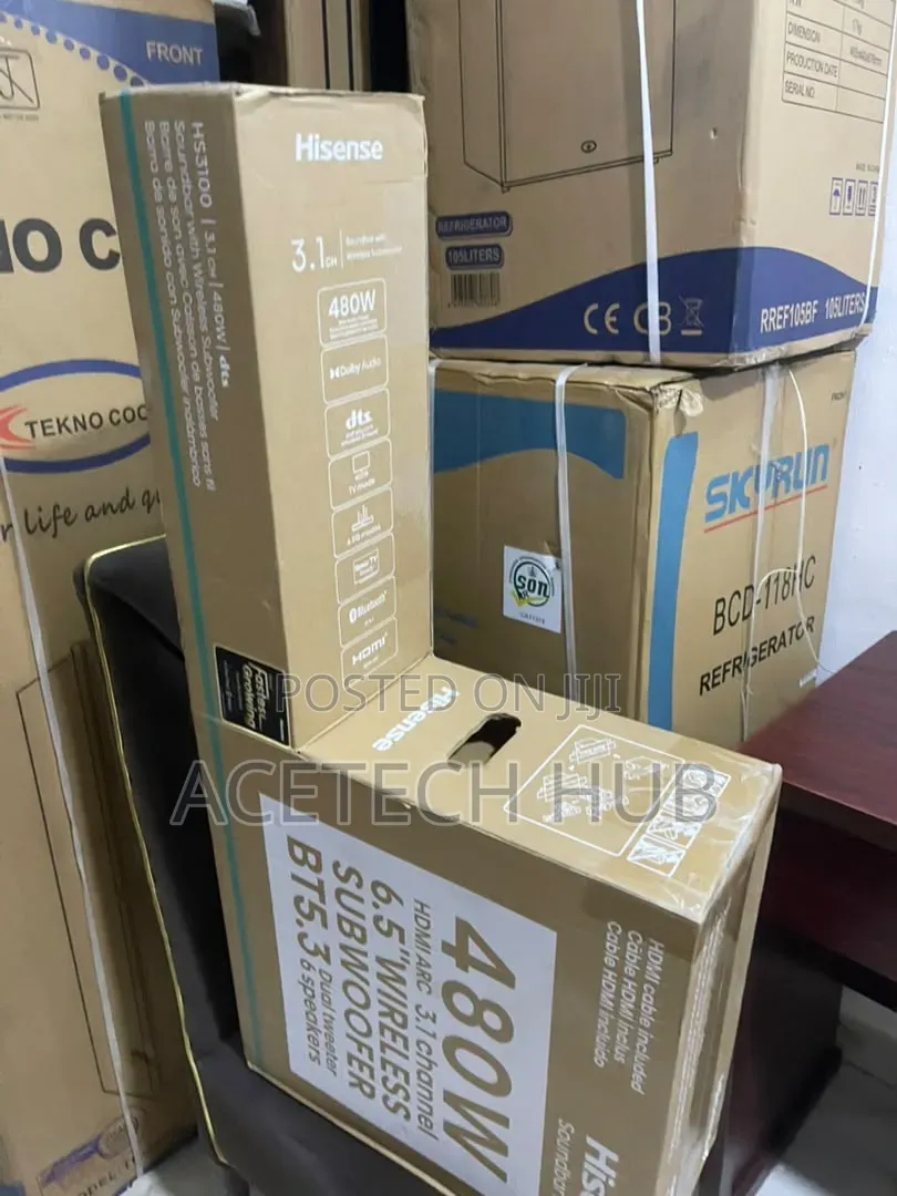 Powerful Bass, Clear Sound, Hisense Quality