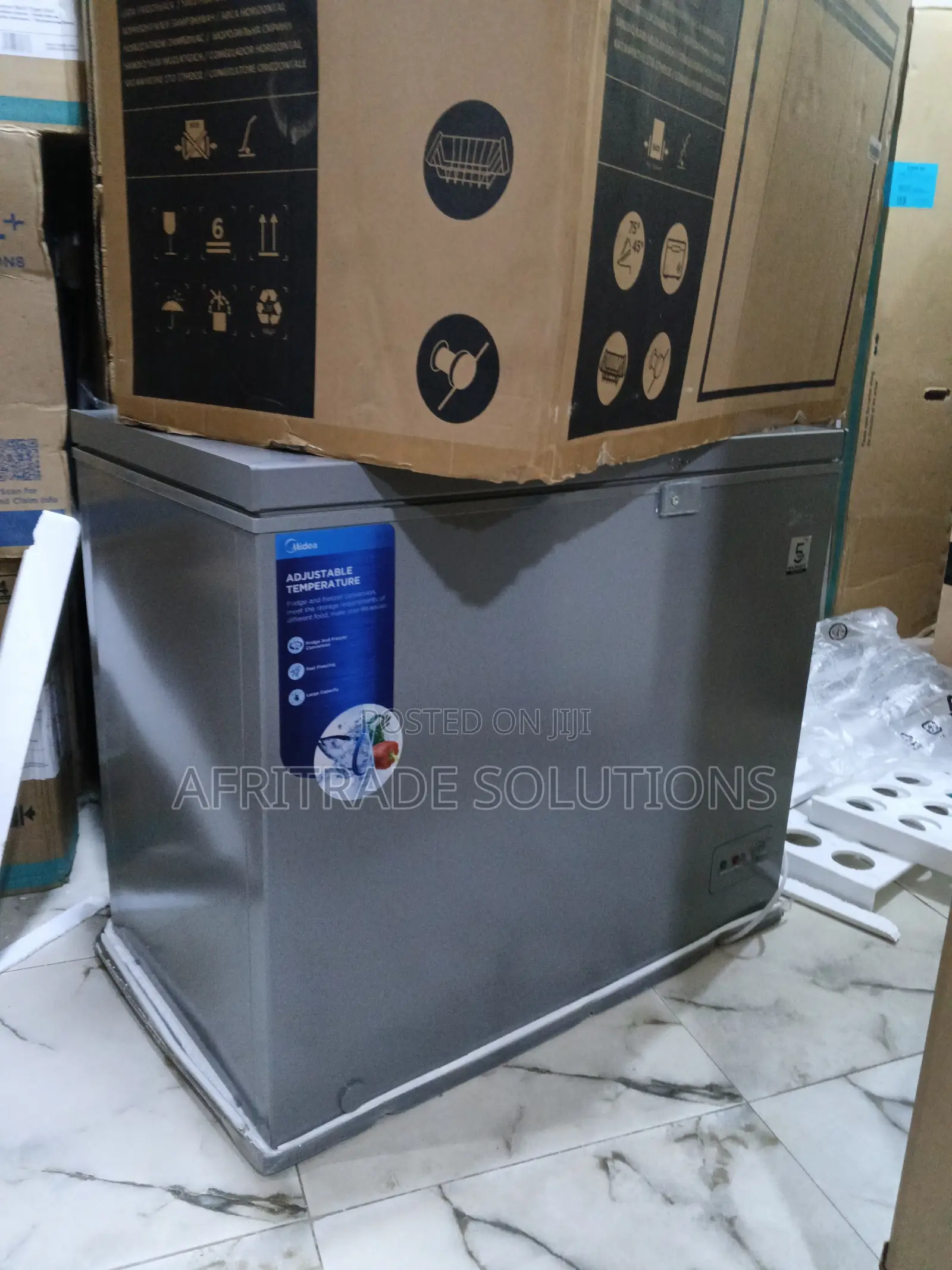 Midea 250l Home Chest Freezer Mdrc34sfzg43