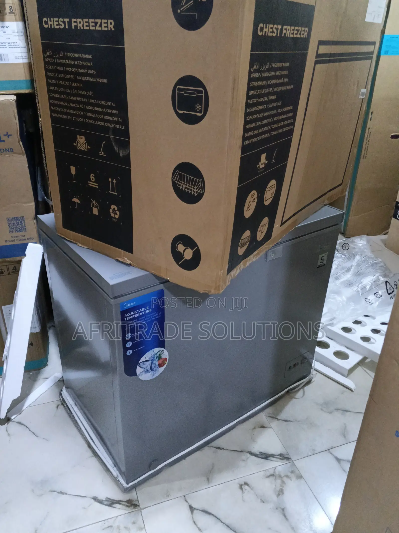 Midea 250l Energy Efficient Freezer Mdrc34sfzg43