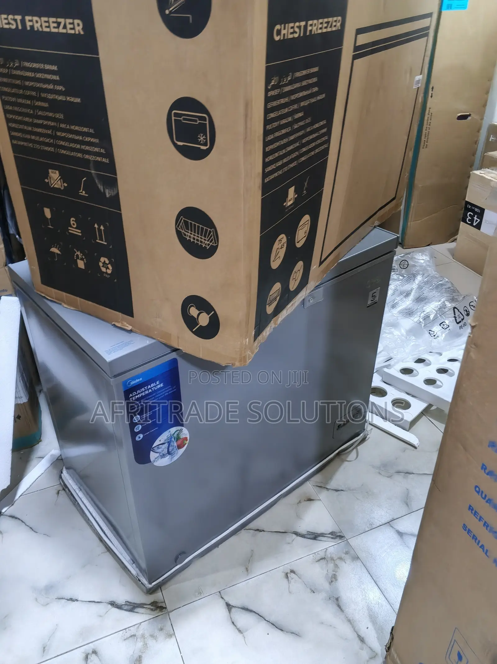 Midea 250 Litres Horizontal Chest Freezer Mdrc34sfzg43