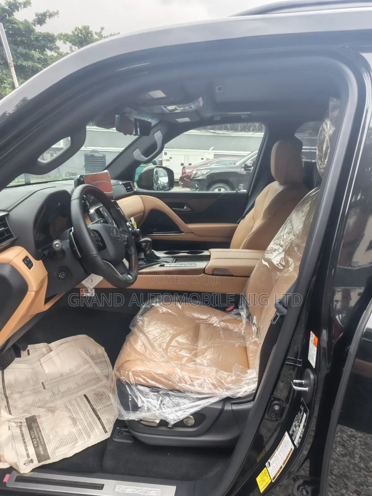 New Lexus LX 2025 Black