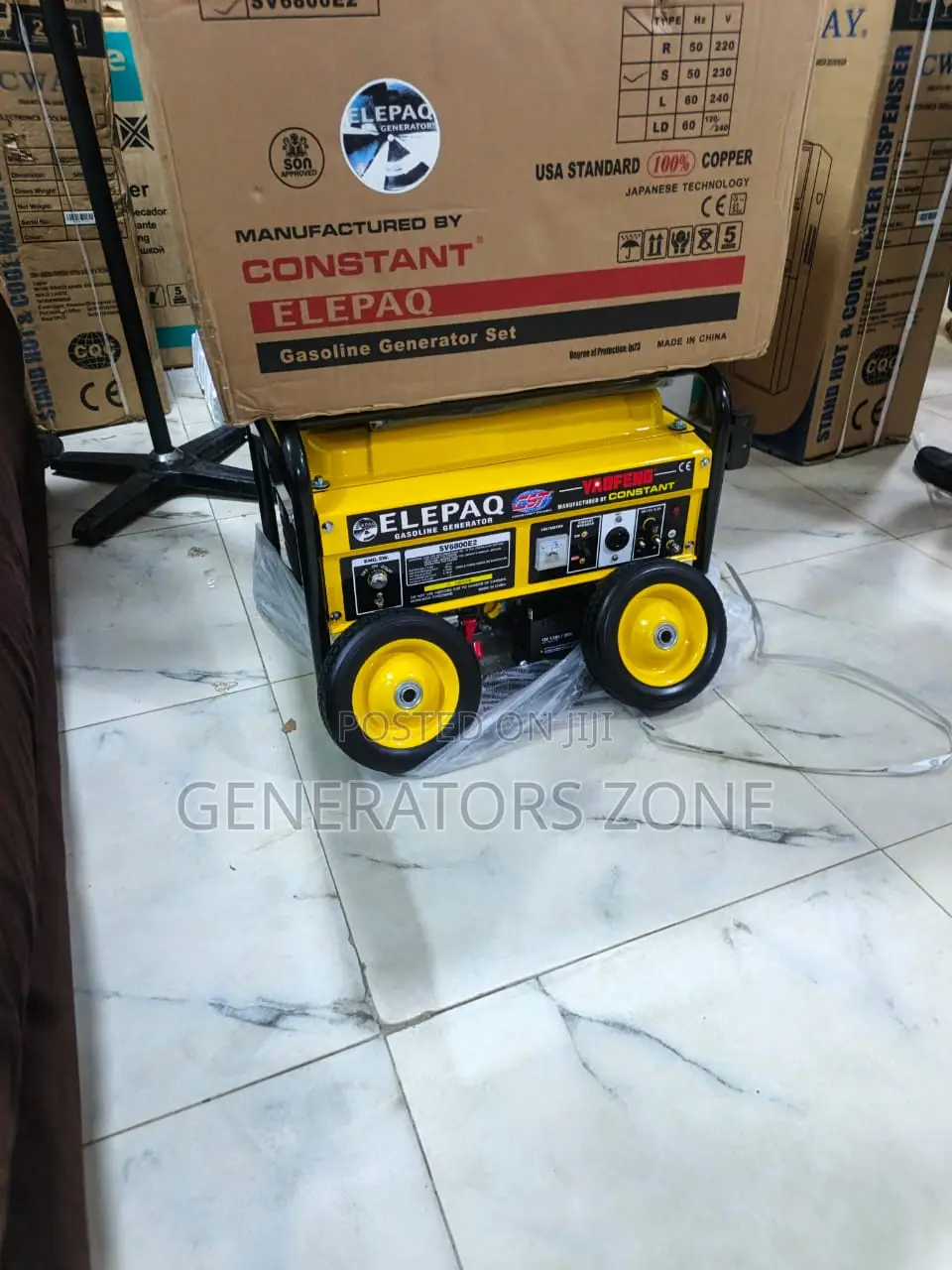 Elepaq 4.5kva Automatic Generator (Model Sv6800e2) – Powerful Backup P