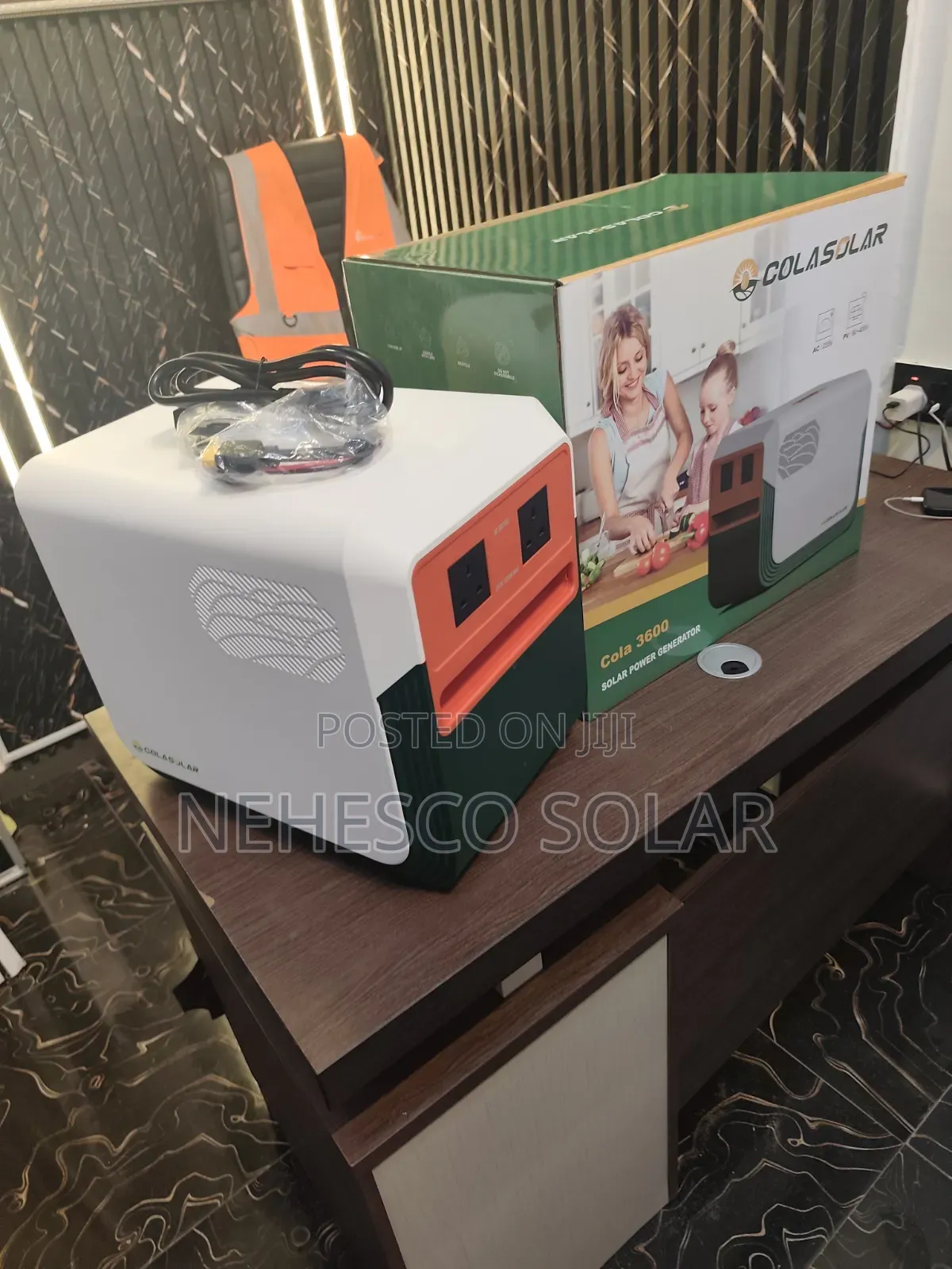 Cola3600 – 3.6kwh Solar Generator | Say Goodbye to Fuel