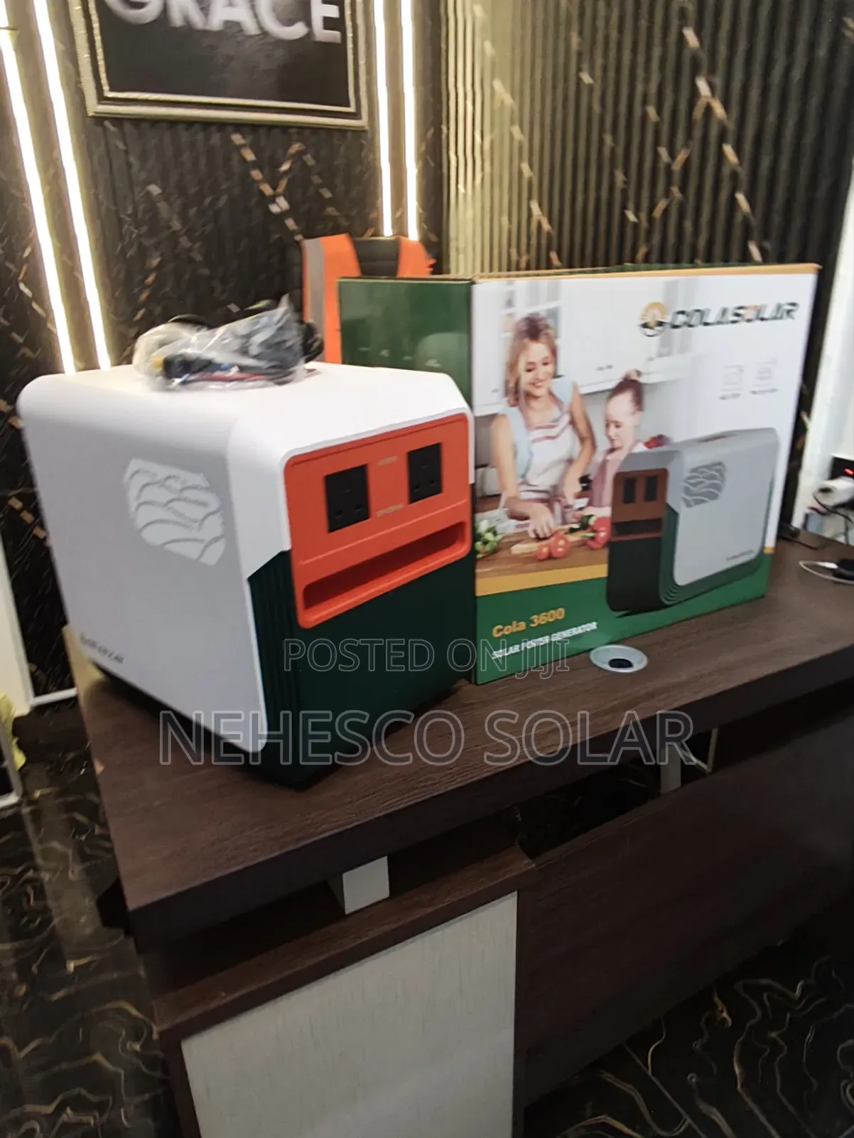 Cola3600 – 3.6kwh Solar Generator | Say Goodbye to Fuel