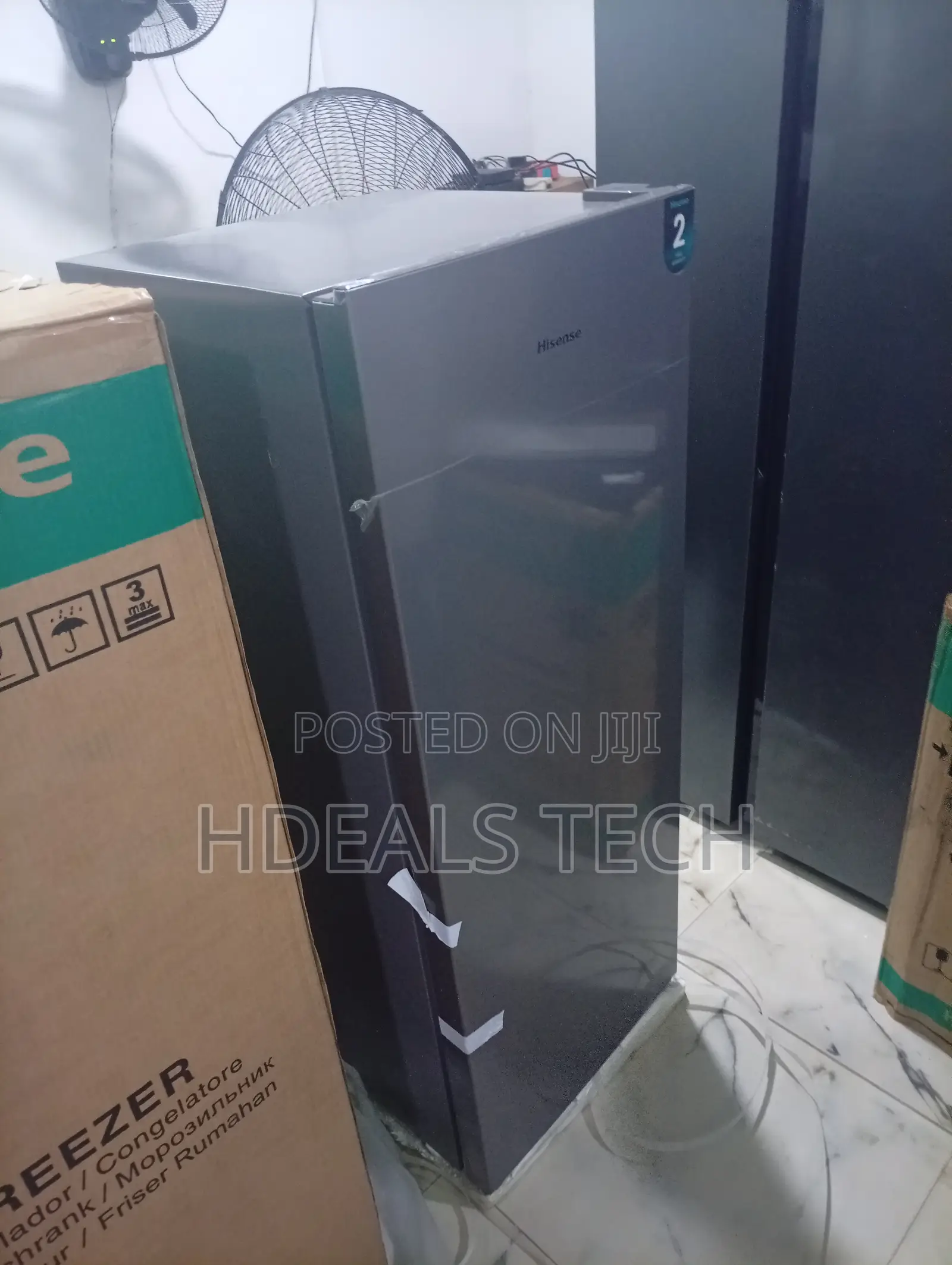 Brand New Hisense Standing Freezer With Excellent Freezing Capacity
