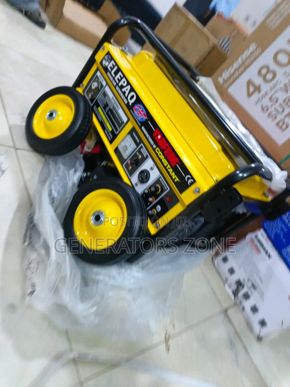 Elepaq 4.5kva Automatic Generator Model Sv6800e2 Easy Key Start