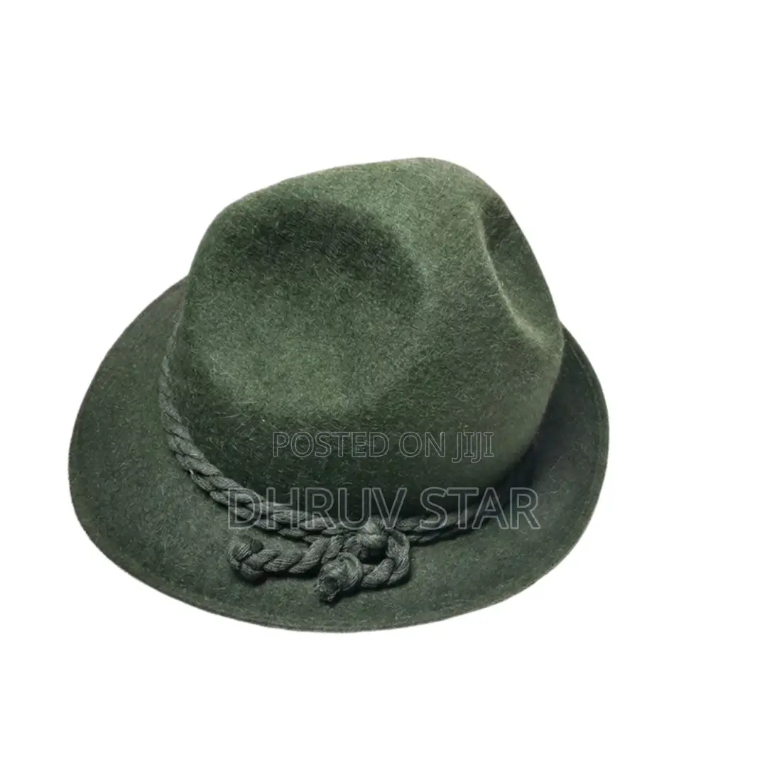 Furfelt Cloche Luxury Fashion Bucket Hat