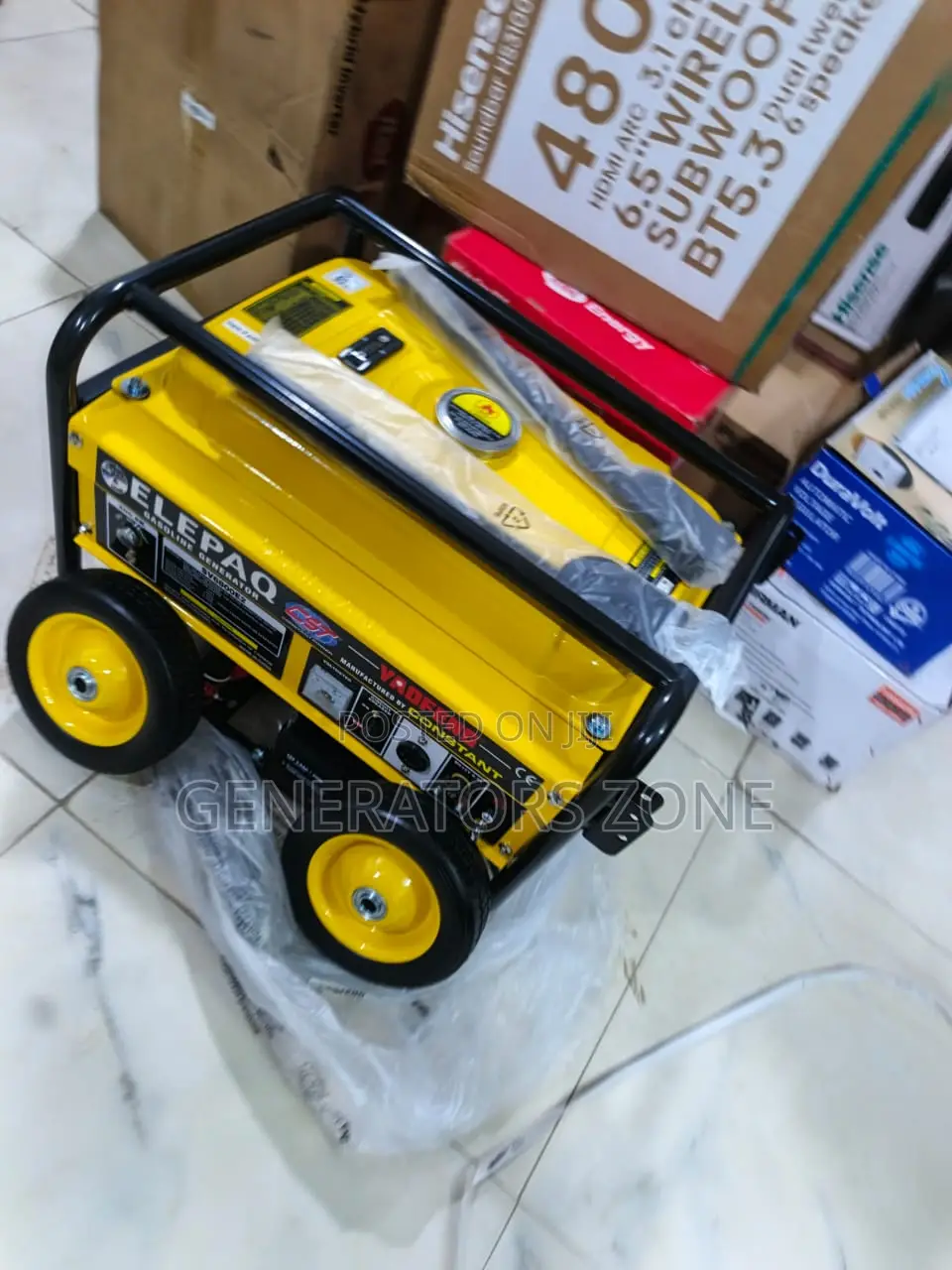 Elepaq 4.5kva Automatic Generator Model Sv6800e2 Rugged Generator