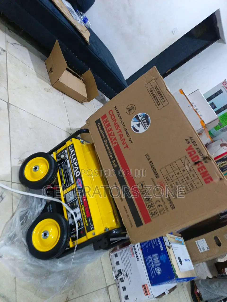 Elepaq 4.5kva Automatic Generator Model Sv6800e2 Constant Power Genera