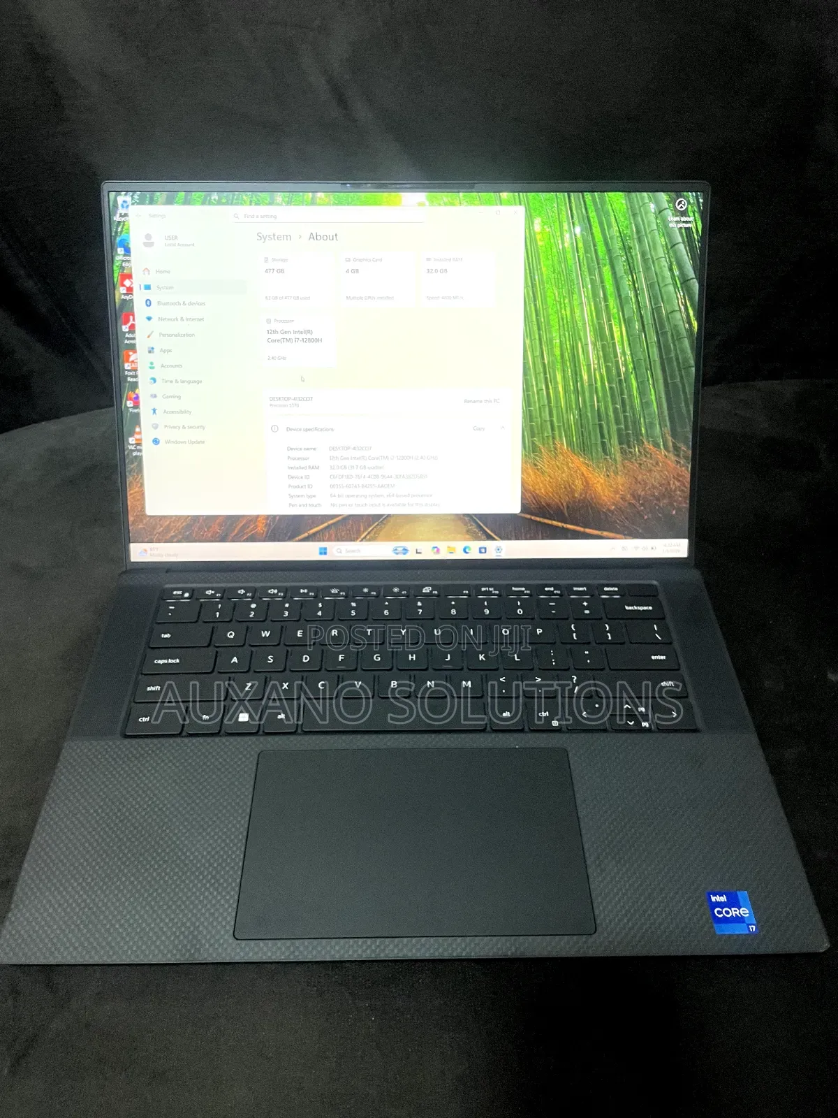 Laptop Dell Precision 5570 32GB Intel Core i7 SSD 512GB