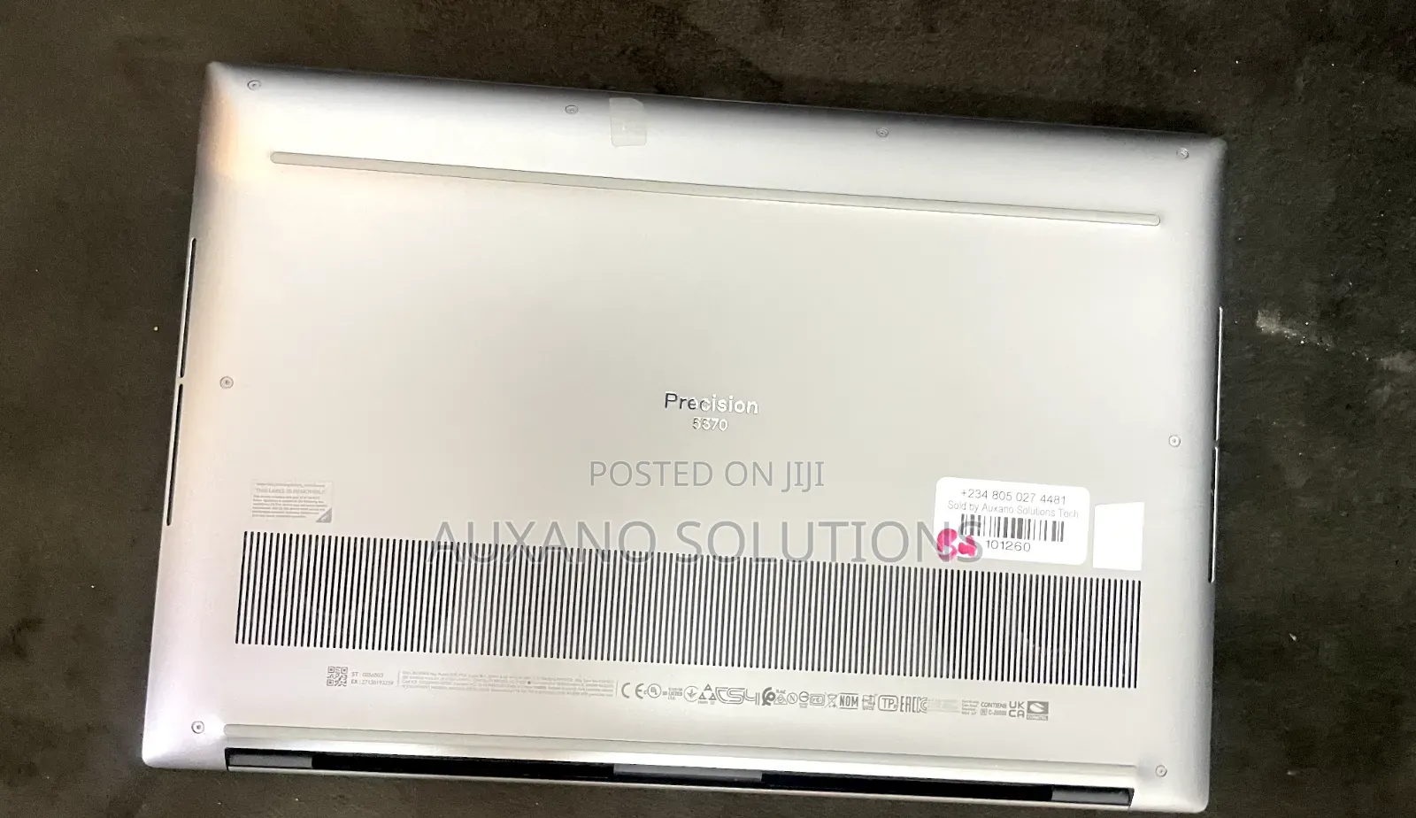 Laptop Dell Precision 5570 32GB Intel Core i7 SSD 512GB