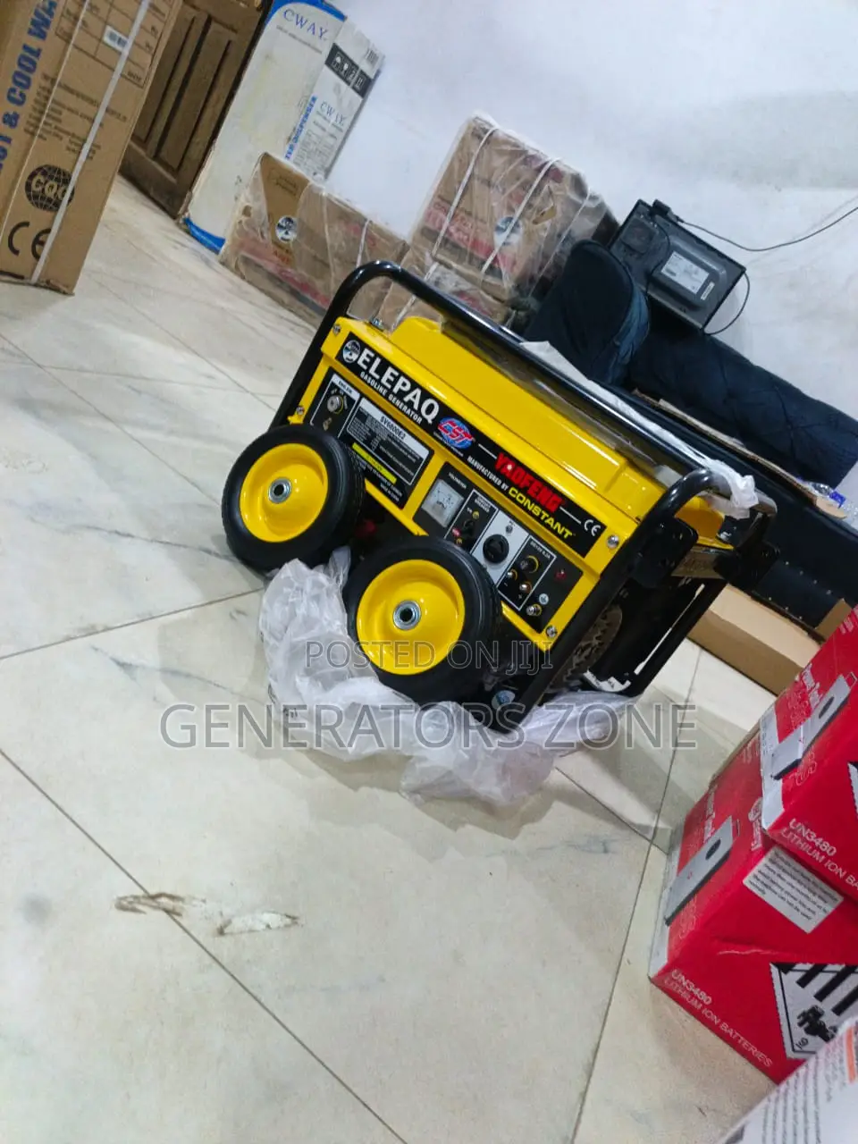 Elepaq 4.5kva Automatic Generator Model Sv6800e2 With Large Fuel Tank