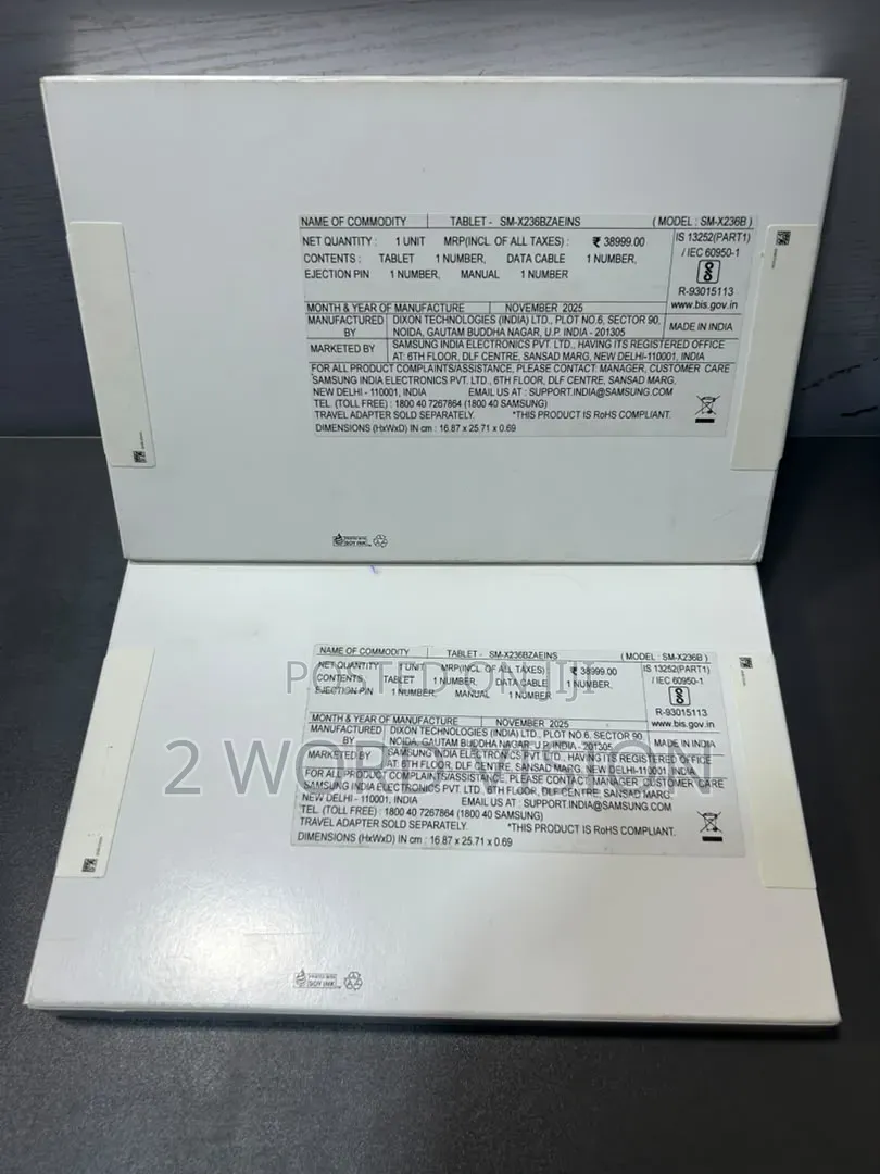 New Samsung Galaxy Tab A11+ 256 GB Gray
