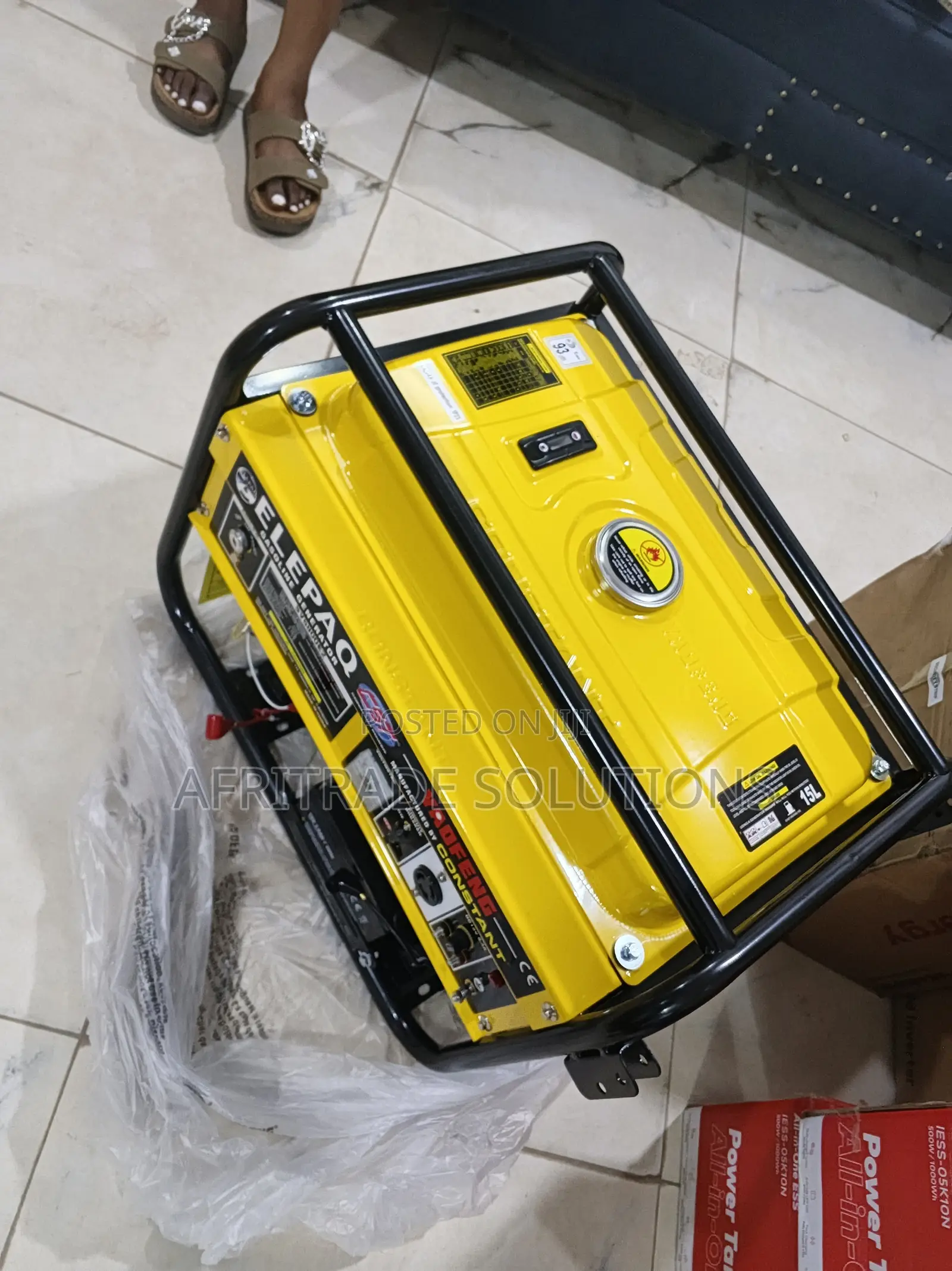Elepaq Sv6800e2 Generator | Constant Copper Coil Engine